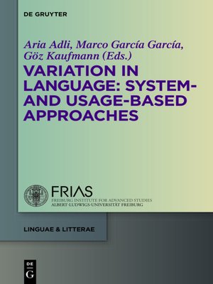 cover image of Variation in Language